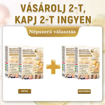 Trilumia®🏆 Mellvolumen, Emelés és Feszesítés Támogatására Szolgáló Nano Mikrotűs Tapasz Volufiline + Exosome + Rézpeptid Formula Sejtmegújító Technológiával Támogatva