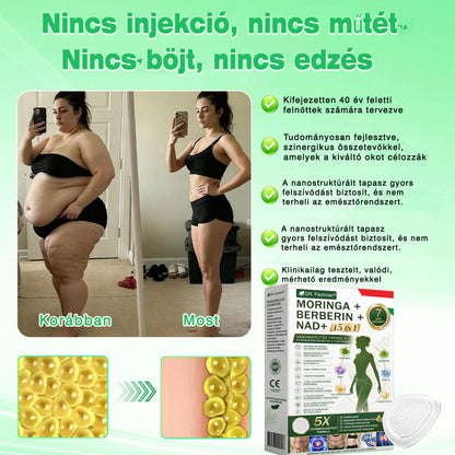 💡 DR.Fachmer® Moringa + Berberin + NAD+ 15 az 1-ben nanomikrotűs tapasz | A testápolás új generációja fejlett nanoformulával 💡
