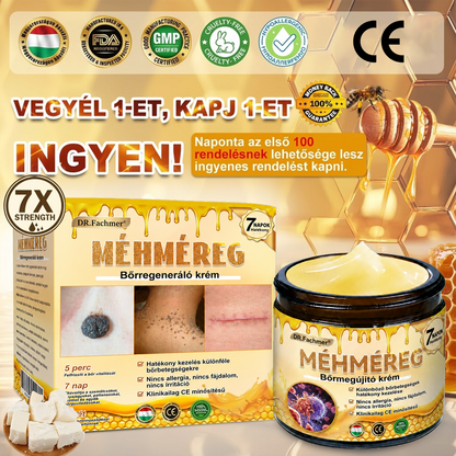 🥇Most 50% kedvezménnyel elérhető! ✨✨ DR.Fachmer® 🐝 Méhméreges Bőrmegújító Krém – Ráncok, Hegek, Pigmentfoltok, Striák, Akné, Ekcéma, Pikkelysömör Ellen (Copy) (Copy)