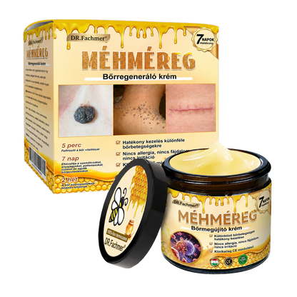 🥇Most 50% kedvezménnyel elérhető! ✨✨ DR.Fachmer® 🐝 Méhméreges Bőrmegújító Krém – Ráncok, Hegek, Pigmentfoltok, Striák, Akné, Ekcéma, Pikkelysömör Ellen (Copy) (Copy)