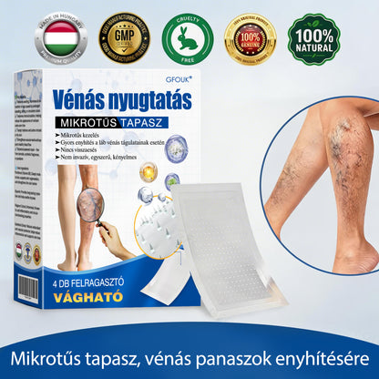 🌷🌷GFOUK® VeinEase mikrotűs ápoló tapasz⚡Azonnali enyhülés, hosszú távú eredmények