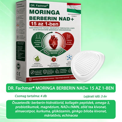 ⭐DR.Fachmer® Moringa + Berberin + NAD+ 15 az 1-ben nanomikrotűs tapasz | A testápolás új generációja fejlett nanoformulával
