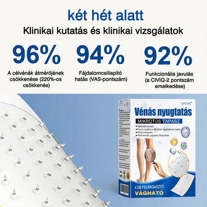 🌷🌷GFOUK® VeinEase mikrotűs ápoló tapasz⚡Azonnali enyhülés, hosszú távú eredmények