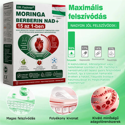 ⭐DR.Fachmer® Moringa + Berberin + NAD+ 15 az 1-ben nanomikrotűs tapasz | A testápolás új generációja fejlett nanoformulával