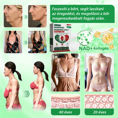 ⭐DR.Fachmer® Moringa + Berberin + NAD+ 15 az 1-ben nanomikrotűs tapasz | A testápolás új generációja fejlett nanoformulával