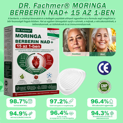 ⭐DR.Fachmer® Moringa + Berberin + NAD+ 15 az 1-ben nanomikrotűs tapasz | A testápolás új generációja fejlett nanoformulával