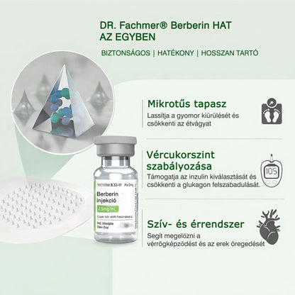 💡 DR.Fachmer® Moringa + Berberin + NAD+ 15 az 1-ben nanomikrotűs tapasz | A testápolás új generációja fejlett nanoformulával 💡