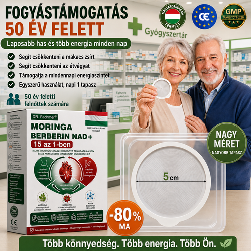 ⭐DR.Fachmer® Moringa + Berberin + NAD+ 15 az 1-ben nanomikrotűs tapasz | A testápolás új generációja fejlett nanoformulával