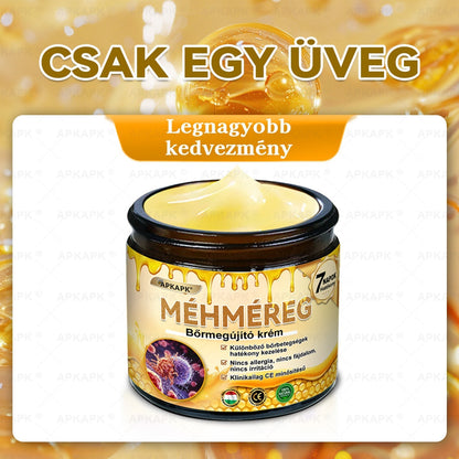 ✨✨ 🔥 Most 50% kedvezménnyel elérhető! ✨✨ DR.Fachmer® 🐝 Méhméreges Bőrmegújító Krém – Ráncok, Hegek, Pigmentfoltok, Striák, Akné, Ekcéma, Pikkelysömör Ellen