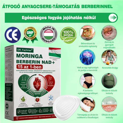 ⭐DR.Fachmer® Moringa + Berberin + NAD+ 15 az 1-ben nanomikrotűs tapasz | A testápolás új generációja fejlett nanoformulával